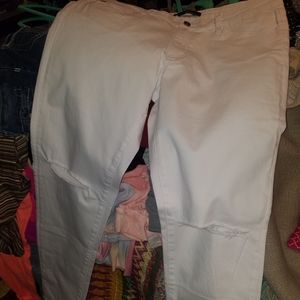 Kancans white jeans size 15 length 31